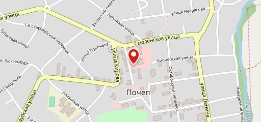 Пиццерия на карте