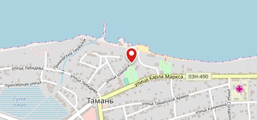 Пиццерия на карте