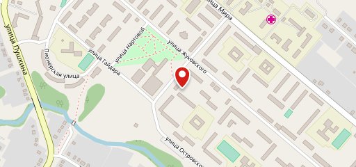 У самолёта на карте