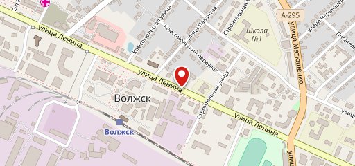 Пиццерия в Волжске на карте
