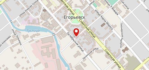 Пиццерия во ДС «Егорьевск» на карте