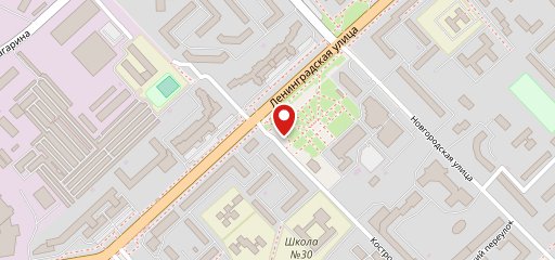 Пиццерия на карте