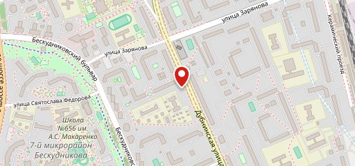 Пиццетория на карте