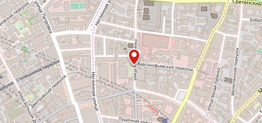 Пит-стоп, Столовая на карте
