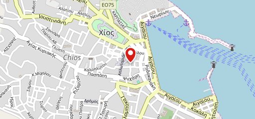 Πιταδικο Chíos на карте
