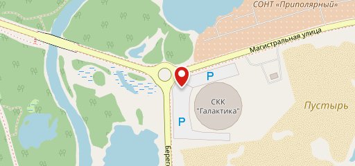 Питание на карте