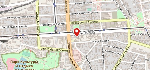 Питание на карте