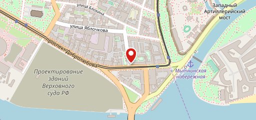 Отель Питер на карте