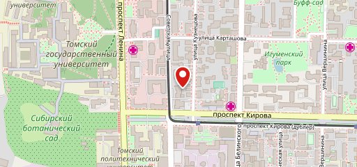 Питер на карте