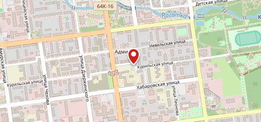Питербургер Сахалин на карте