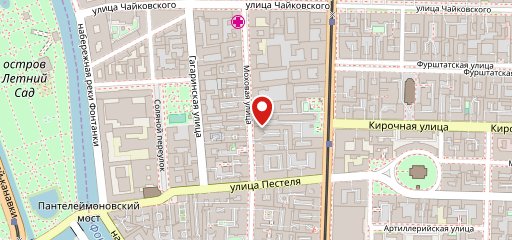 Питерская на карте
