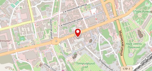 Питейный дом купца Андреева на карте