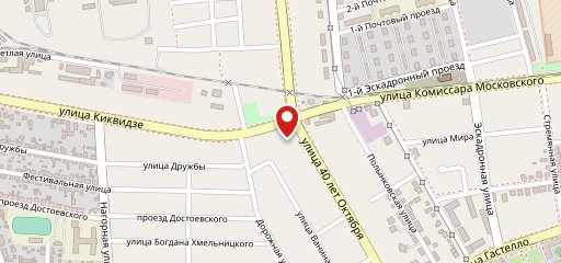Питстоп на карте