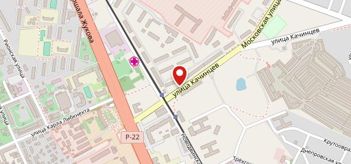 Пицца Град на карте
