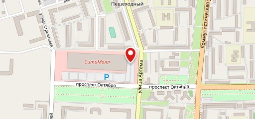 Пицца и кофе на карте