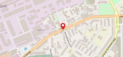 Пицца кафе на карте