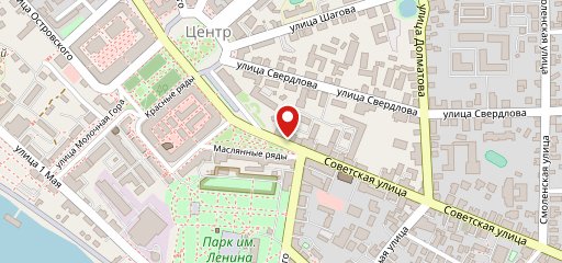 Пицца) на карте