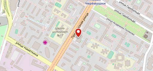Пицца на районе на карте