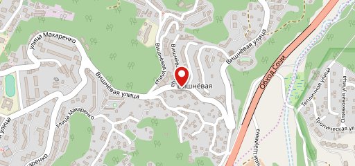Пицца на Вишнёвой на карте
