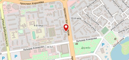 Пицца Пати на карте