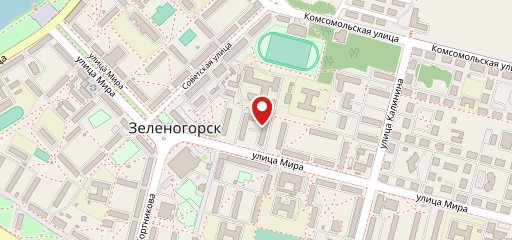 Пиццерия на карте