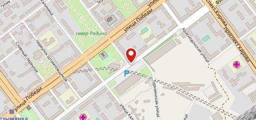 Pizza на карте