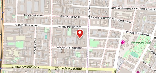 Пицца в подворотне на карте