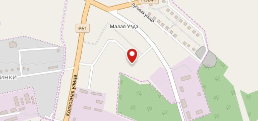 Пицца в Узде на карте