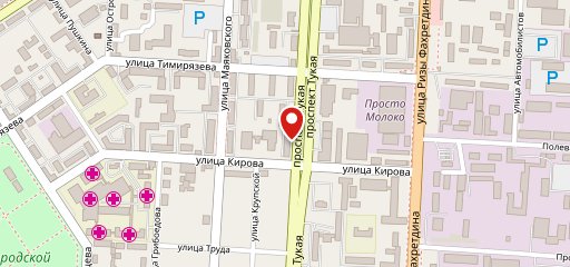 Пиццароллия на карте