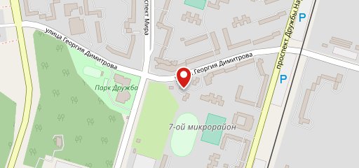 Пиццерия "1:0" на карте