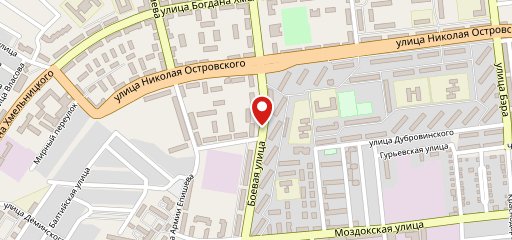 Пиццерия на карте