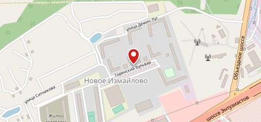 Пиццерия на карте