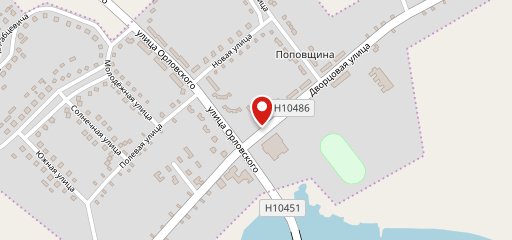 Пиццерия на карте