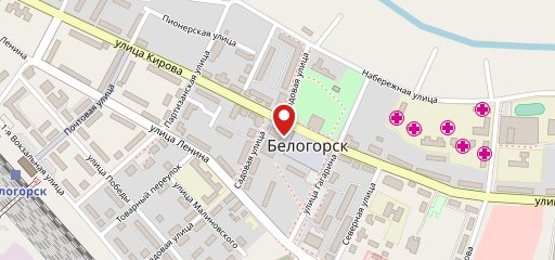 Пиццерия на карте