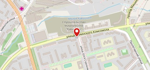 Пиццерия на карте