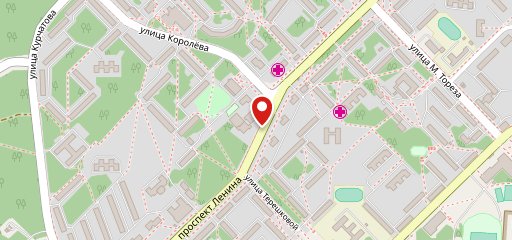 Пиццерия на карте