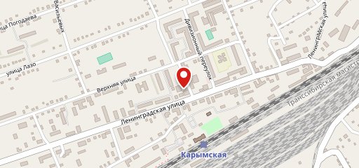 Пиццерия на карте