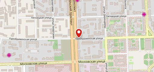 Пиццерия на карте