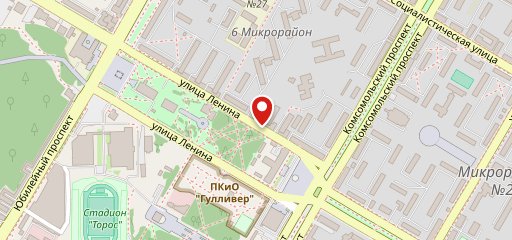 Пиццерия на карте