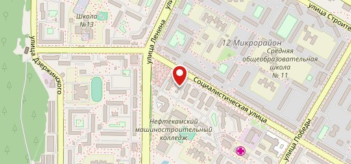 Пиццерия на карте