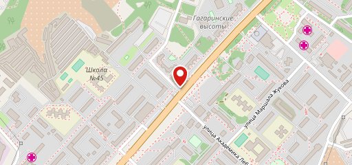 Пиццерия на карте