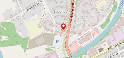 Пиццерия на карте