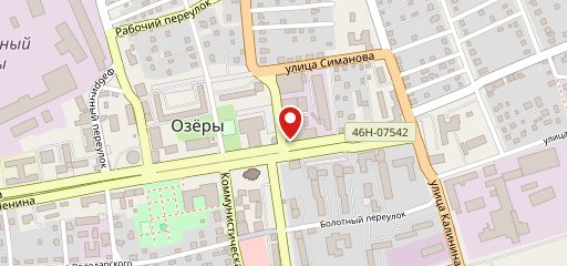 Пиццерия на карте