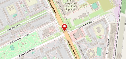 Пиццерия на карте