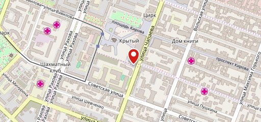 Пиццерия на карте