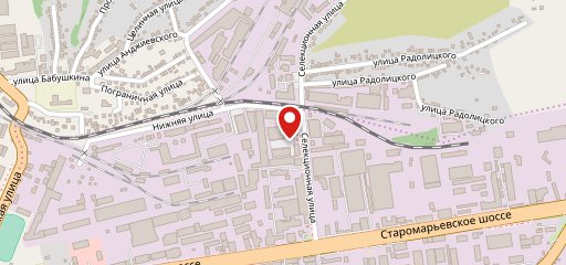 Пиццерия на карте