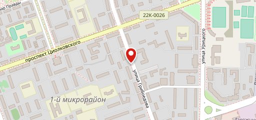 Пиццерия Тесто на карте