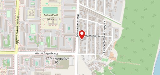 Пиццерия на карте