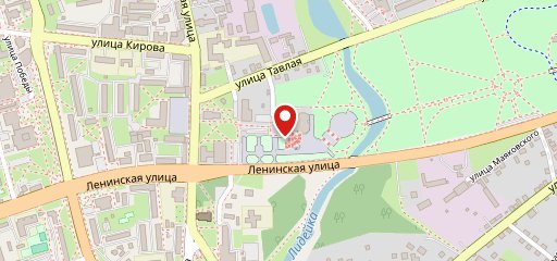 Пиццерия "Вожык гуляка" на карте