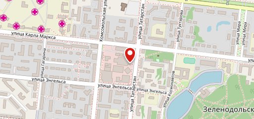 Pizzeria на карте